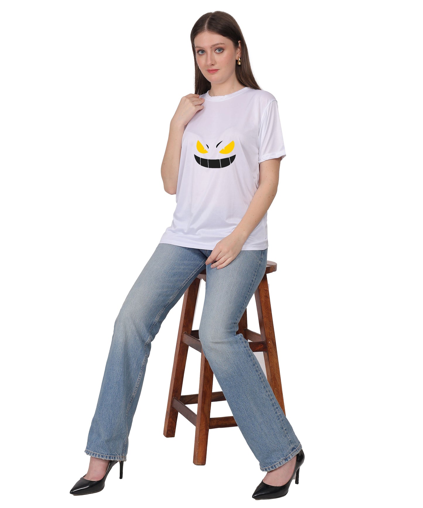 Dragon Graphic Print Cotton T-Shirt, Short Sleeve, Crew Neck, Casual Wear