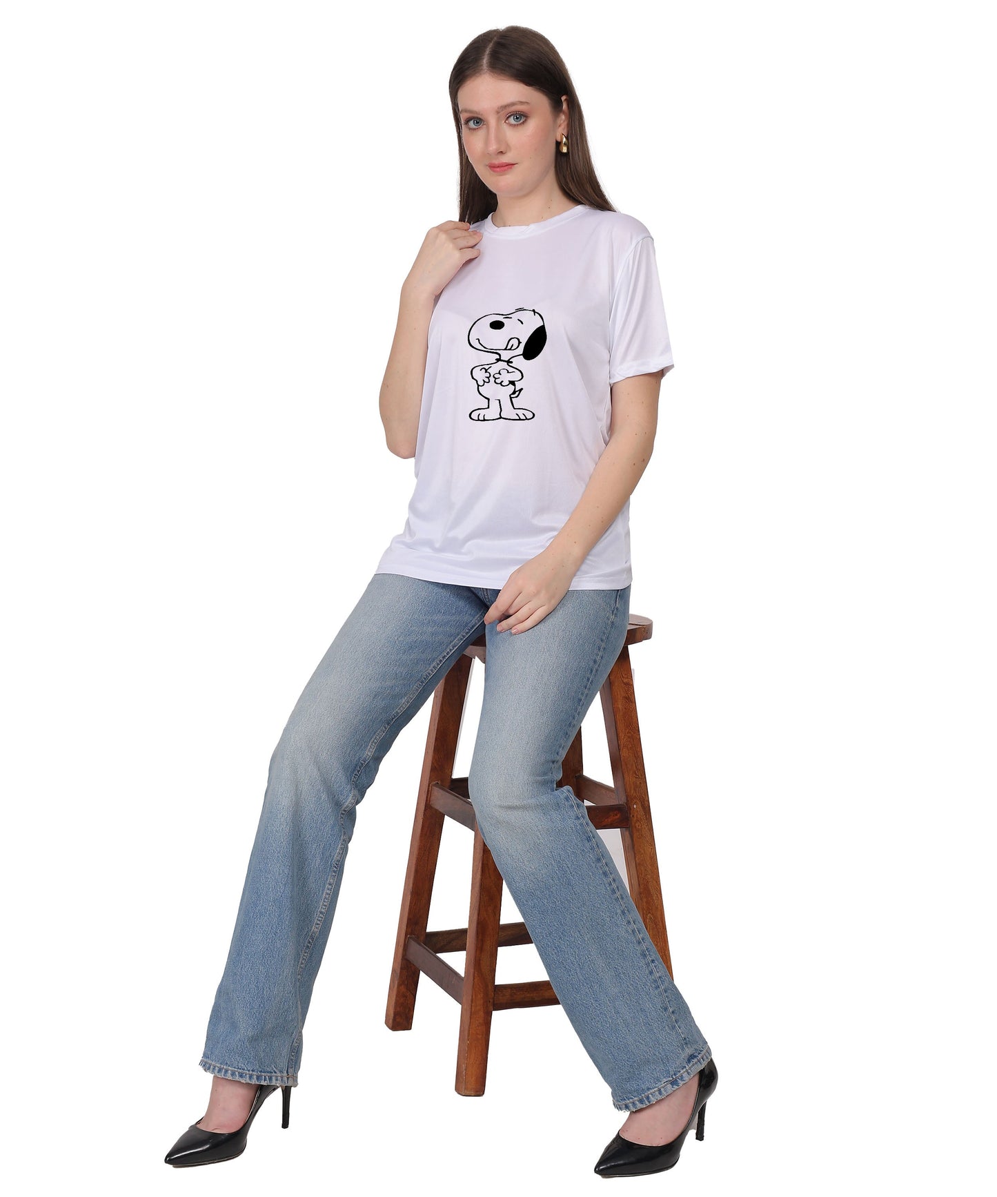 Dragon Graphic Print Cotton T-Shirt, Short Sleeve, Crew Neck, Casual Wear