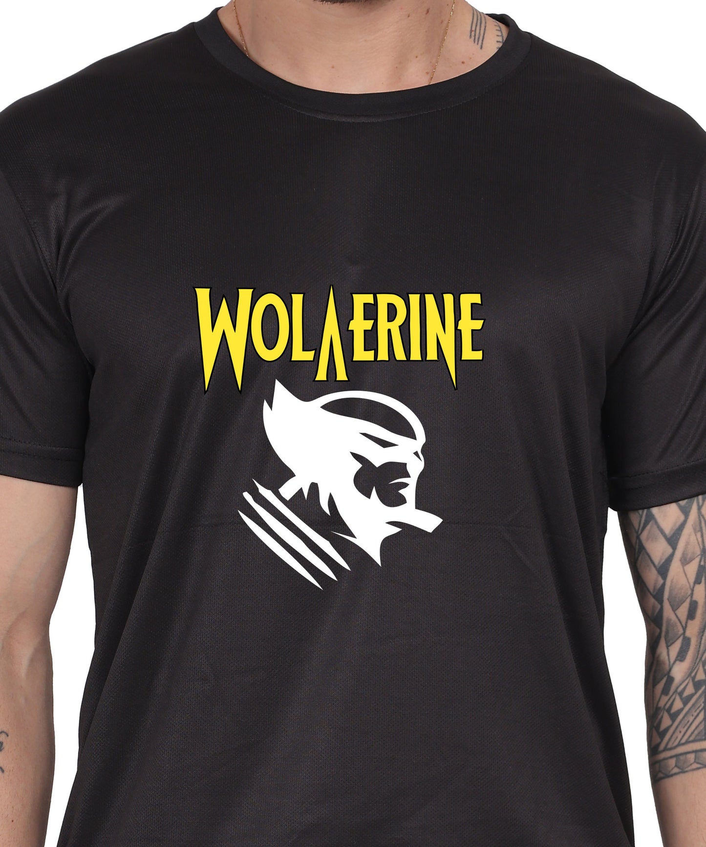 Wolverine Graphic Print Cotton T-Shirt, Casual Wear