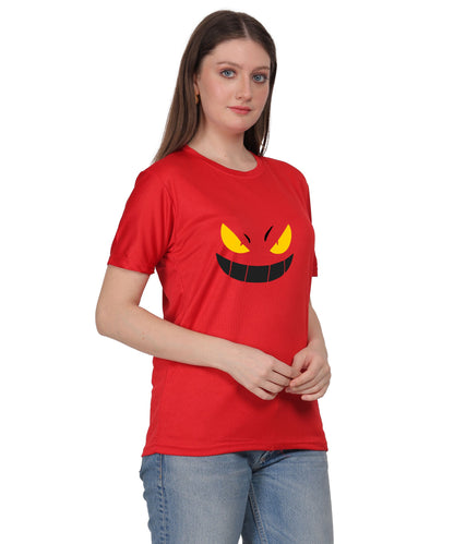 Dragon Graphic Print Cotton T-Shirt, Short Sleeve, Crew Neck, Casual Wear