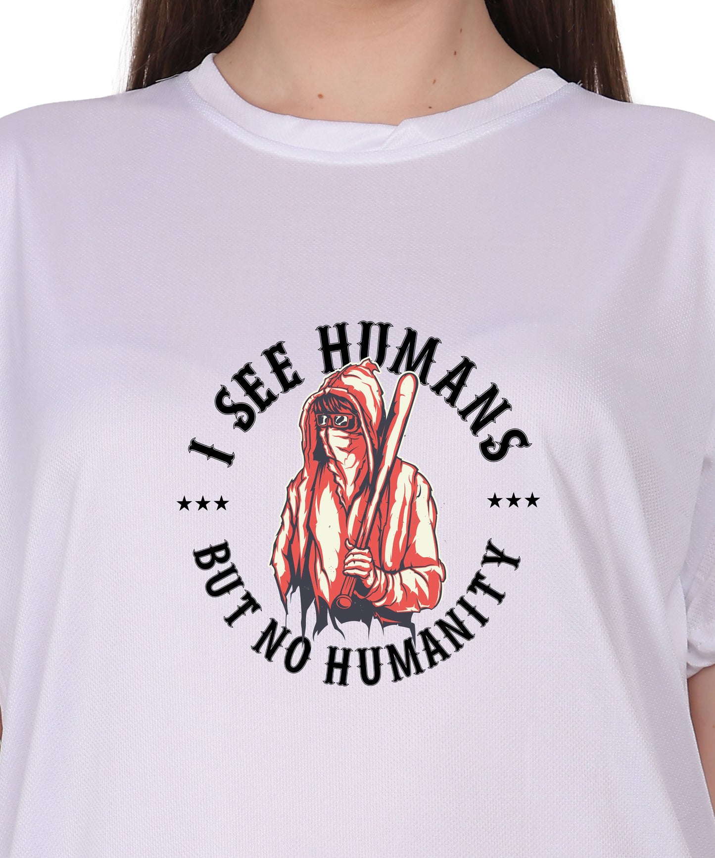 Generic Military Quote Graphic T-Shirt, Black Cotton, Short Sleeve, Crew Neck, Regular Fit