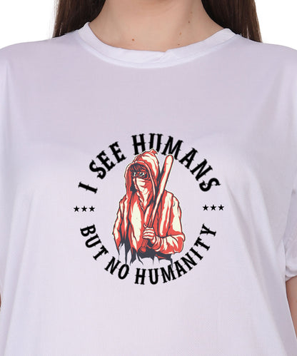 Generic Military Quote Graphic T-Shirt, Black Cotton, Short Sleeve, Crew Neck, Regular Fit