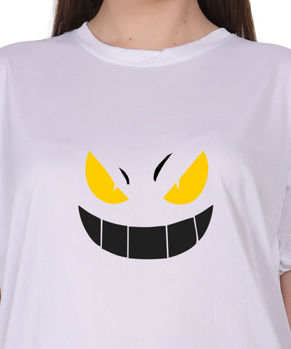 Dragon Graphic Print Cotton T-Shirt, Short Sleeve, Crew Neck, Casual Wear