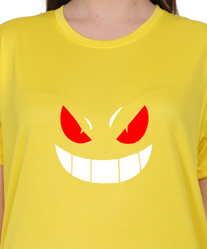 Dragon Graphic Print Cotton T-Shirt, Short Sleeve, Crew Neck, Casual Wear