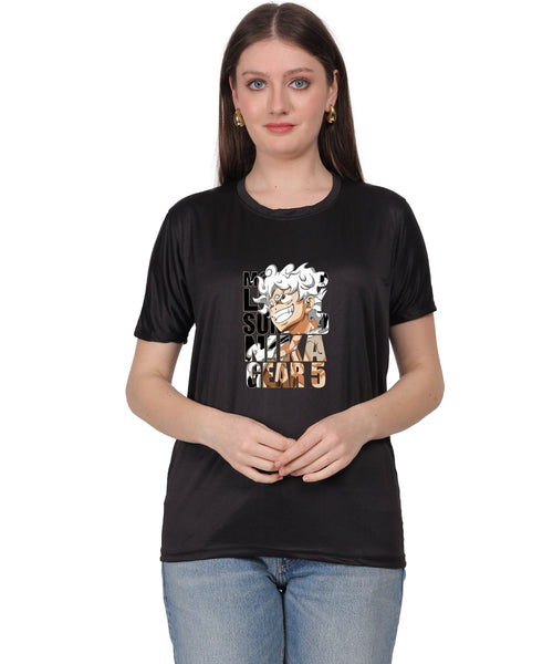 Generic Master of Mischief Graphic T-Shirt, Black Cotton, Short Sleeve, Regular Fit, Crew Neck