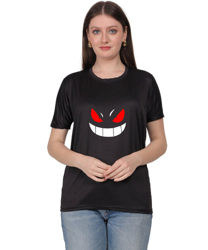 Dragon Graphic Print Cotton T-Shirt, Short Sleeve, Crew Neck, Casual Wear