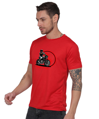 Ride or Die Motorcycle Graphic T-Shirt, Cotton, Short Sleeve, Regular Fit