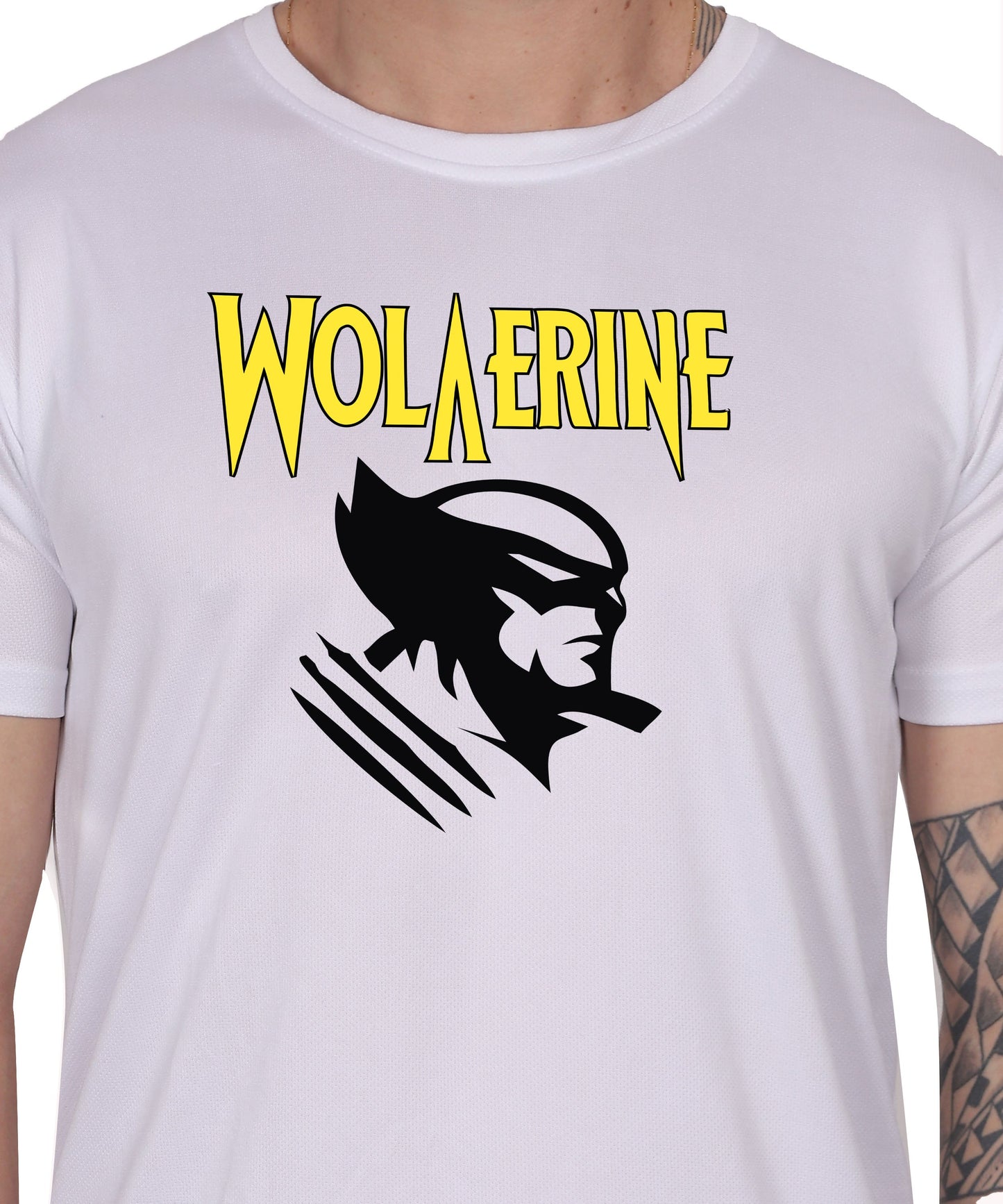 Wolverine Graphic Print Cotton T-Shirt, Casual Wear