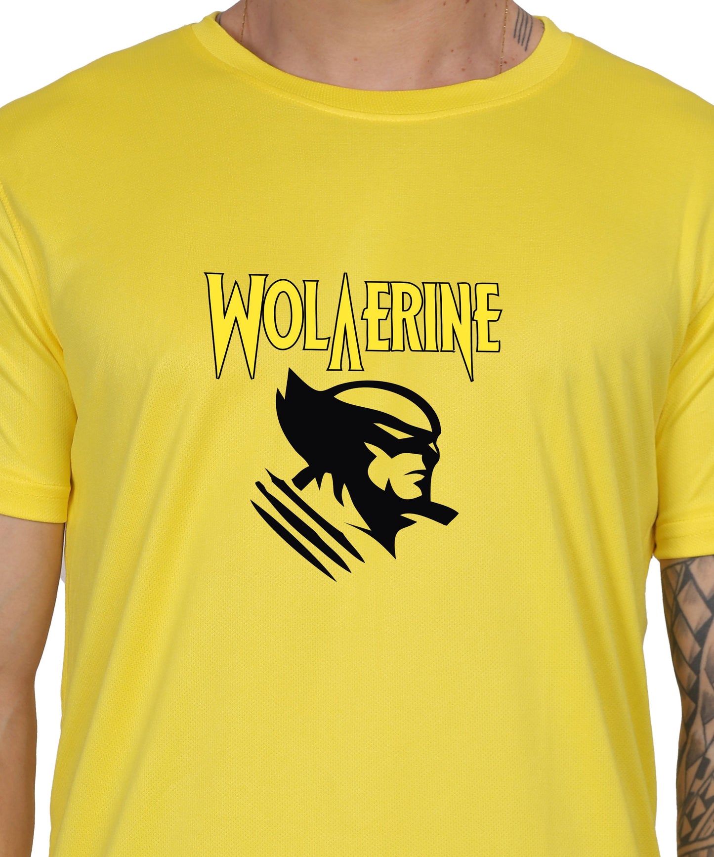 Wolverine Graphic Print Cotton T-Shirt, Casual Wear